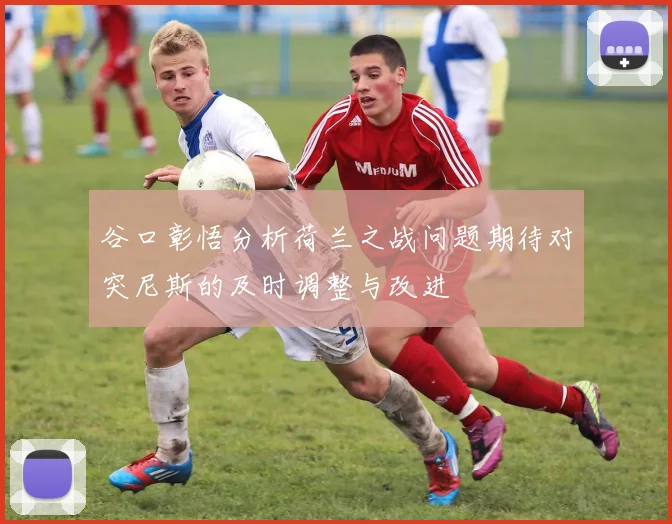 谷口彰悟分析荷兰之战问题期待对突尼斯的及时调整与改进